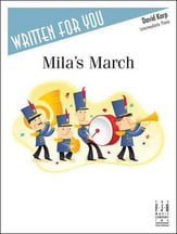 Mila's March piano sheet music cover